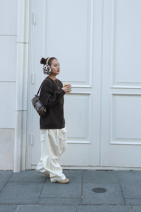 ベーシックルーズニット